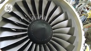 GE90 and GEnx Composite fan blades [upl. by Lennej]