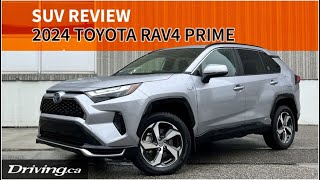 2024 Toyota RAV4 Prime  SUV Review  Drivingca [upl. by Hynda]