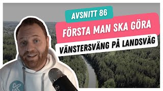 Första du ska göra vid vänstersväng på landsväg [upl. by Nigam762]