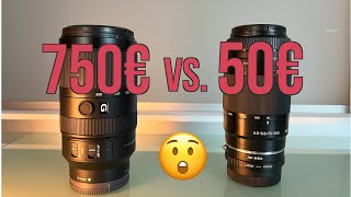 Sony Tele Lens Battle  SEL 70350 mm vs SAL 75300 mm  Image comparison with a big suprice 🤩 4K [upl. by Sedecram656]