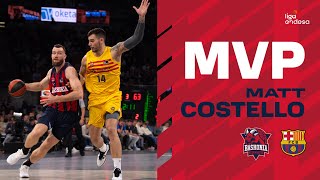 🔥 MVP Matthew Costello 23 pts y 29 VAL Highlights VS Barça [upl. by Inait]