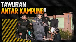 AKSI TIM TARSIUS KEJAR PELAKU TAWURAN DENGAN SENJATA BERBAHAYA [upl. by Elleved]