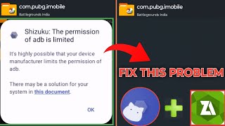 Shizuku The permission of adb is limited  Shizuku Error  Shizuku permission denied  shizuku red [upl. by Kurt137]