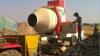 Nilkanth Machine Tools  Reversible Concrete Mixer [upl. by Nuahsyd468]