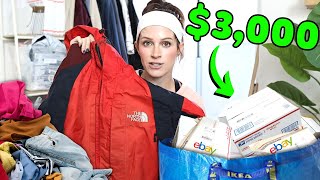 How I Make 3000Week Reselling Preowned Clothing [upl. by Karyn]