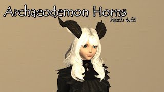 FFXIV Archaeodemon Horns [upl. by Buyers90]