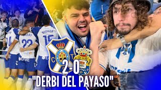 🇮🇨 EL CD TENERIFE RIDICULIZA A LA UD LAS PALMAS EN EL DERBI CANARIO DE COPA DEL REY [upl. by Anirahtak174]