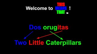 Dos oruguitas song from Encanto  Spanish lyrics amp English translation [upl. by Simonne161]