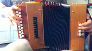 Le port dAmsterdam Jacques Brel Diatonic Accordion [upl. by Chrysler]