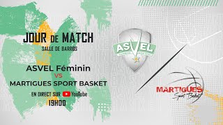 ASVEL Féminin  Martigues Sport Basket [upl. by Hsakaa61]