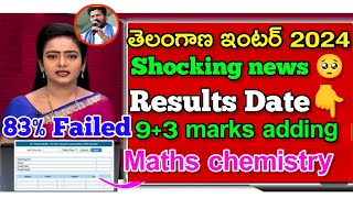 ts inter results released datetime93 marks adding tsbie Announced tsbie [upl. by Clover596]