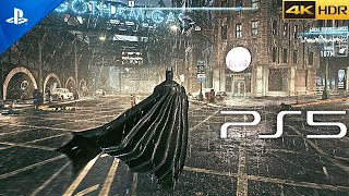 PS5 BATMAN ARKHAM KNIGHT WAS BEAUTIFUL  Ultra High Graphics Gameplay 4K HDR [upl. by Aimar]