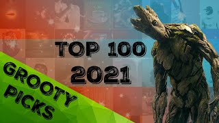 GROOTY PICKS 2021  MY 100 FAVOURITE SONGS OF 2021 [upl. by Burkhart]