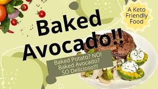 TRY this homemade BAKED AVOCADO  Move over baked potato [upl. by Sil]