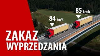 Zakaz wyprzedzania dla ciężarówek  co na to CplusE [upl. by Egief]