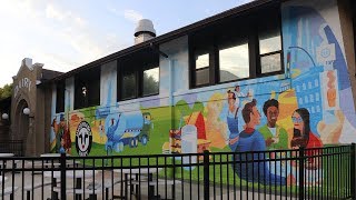 Undeniably Dairy Mural at the Ohio State Fair [upl. by Ahsiled]