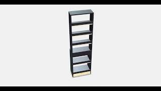 HAVSTA Shelving unit with plinth 1  3DModel  WebAR [upl. by Aihsel]