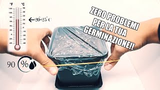 Sub ENG  Germinazione Indoor  Come ottenere il 100 delle NASCITE su tutti i SEMI [upl. by Nnek102]