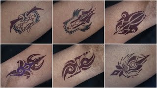 New tattoo designs with pen ❤️❤️🥰 [upl. by Rubel650]