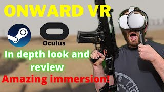 Onward VR Oculus Quest 2 up to date in depth look amp review gameplay sniping tips  so much more [upl. by Esialb412]