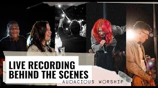 Behind The Scenes  Unplugged EP Recording  Audacious Worship [upl. by Hiller937]