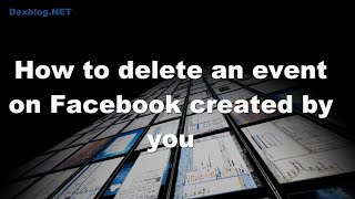 How to Delete an Event on Facebook Created by You [upl. by Quar]