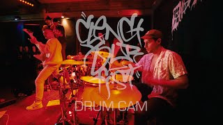 CLENCH YOUR FIST  4K  DRUM CAM  FULL SET  DONFEST  EIGER STUDIOS LEEDS  050524 [upl. by Corly]