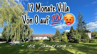 12 Monate unsere Villa  die Sanierung [upl. by Paule]