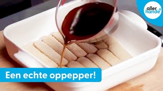 Tiramisu maken  recept Allerhande [upl. by Reilamag31]