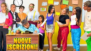 ISCRIZIONI NUOVA SCUOLA ILARY E ZIA NICOLE FINISCON IN CLASSI DIVERSE E ILARY PIANGE [upl. by Yanej]