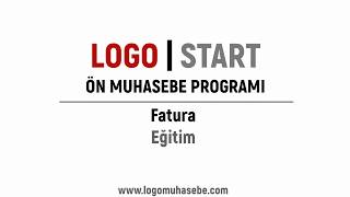 Logo START  Faturaya Sipariş Fişi Aktarımı [upl. by Sehguh]