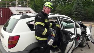 Rescue Methods FR1 Vehicle Extrication  Side Access RipBlitz [upl. by Aihcats]