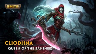 SMITE  God Reveal  Cliodhna Queen of the Banshees [upl. by Bara]