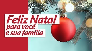 Feliz Natal para você e sua família 🧡🎄 Mensagem de Natal [upl. by Kaehpos]