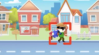 Police Car Cartoon For Kids 🚓 Catching the Thief  Car Videos For Kids  Fun Kids Animation [upl. by Noiram]