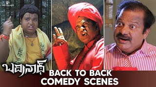 Badrinath Comedy Scenes  Back 2 Back  Allu Arjun Tamannaah Brahmanandam Krishna Bhagavan [upl. by Olaf]