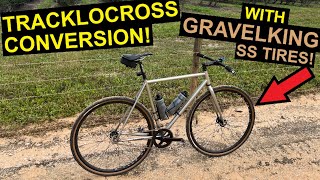 Back To Tracklocross With Panaracer Gravelking Tires [upl. by Milon]