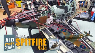 Build the Spitfire Mk1a Part 596061 and 62  Fuselage Electrics and Antenna [upl. by Tekcirc]