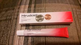 Hirudoid Cream Best For Bruises Swelling Scars Inflammed Veins Acne Scars [upl. by Dodson]