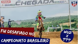 Desafio WG21 x Caio lopes no Campeonato brasileiro MX [upl. by Culhert42]