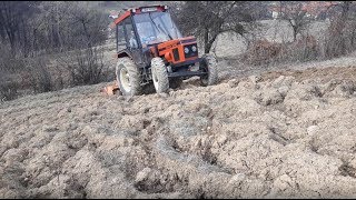 Zetor 5245  Frezanje u velikoj strani Howard 180 [upl. by Nolyak]