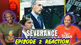 Severance Season 1 Episode 2 Reaction and Review  Half Loop [upl. by Otrebmuh482]