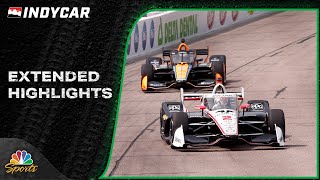 IndyCar Series EXTENDED HIGHLIGHTS HyVee One Step 250  72323  Motorsports on NBC [upl. by Fahey79]