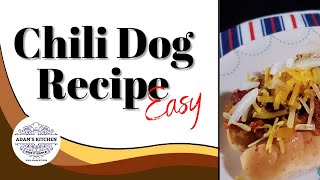 Indulge in the Perfect Chili Dog Recipe [upl. by Dorice450]