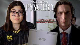 WATCHING AMERICAN PSYCHO FOR THE FIRST TIME [upl. by Marv106]