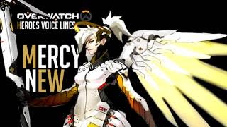 Overwatch  Mercy Voice Lines  OLD VERSION [upl. by Mohandas]