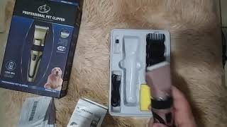 Professional Pet Clipper KM 1053 [upl. by Ellehc426]