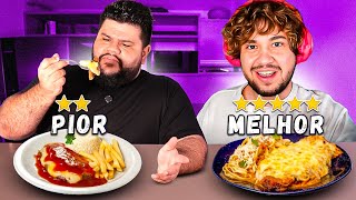 Filé à Parmegiana Melhor Avaliado VS Pior Avaliado  React Thiago Quatroque [upl. by Massimo]