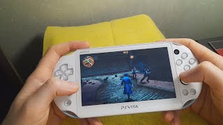 Backstab HD port gameplay Sony PS Vita Slim Playstation Vita 365 Henkaku Enso [upl. by Amalbergas]