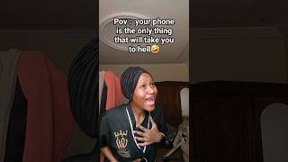 God knows whats in that phone🤣🤭💔youtubeshorts relatable funny fypシ viral friends friends y [upl. by Derwon]